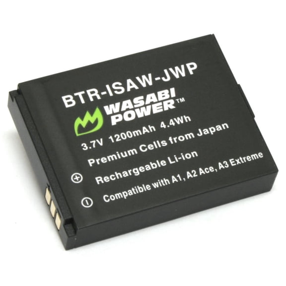 Wasabi Power Battery for ISAW-REP-03 and ISAW A1, A2 ACE, A3 Extreme, ISAW Advance, ISAW Extreme