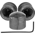 thumbnail image 1 of Shisuyan Potentiometer Knobs Guitar Grey 1 Set 3 Knobs 1 Wrench 0.7x0.7in, 1 of 9