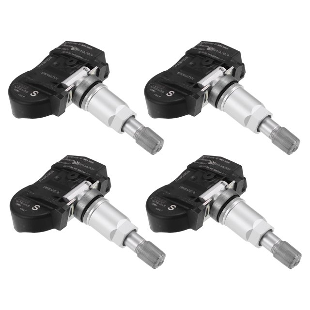 Unique Bargains 4 Pcs Programmed Tire Pressure Sensor 315MHz TPMS Sensor for Infiniti Q50 2014 2015 No.407004GA0A Black