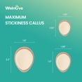 thumbnail image 7 of Welnove Extra Thick Corn & Callus Cushion Pads, Effectively Relieves Pain and Protects Against Friction, All-Day Comfort, Maximum Strength (24 Count), 7 of 7