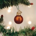 thumbnail image 2 of Old World Christmas Blown Glass Ornament for Christmas Tree, Gumdrops (Mini) Collection, Basketball, 2 of 7