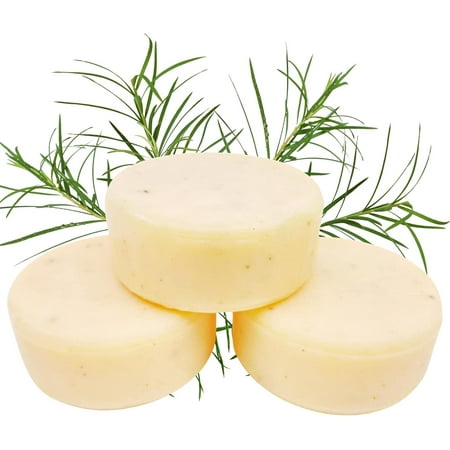 Zero Waste Natural Dish Soap Bar (Pack of 3 Bars) - Solid Vegan Dishwashing Block - Cold Processed, Eco Friendly Plastic Free Packaging with Sustainable Organic Ingredients for Kitchen