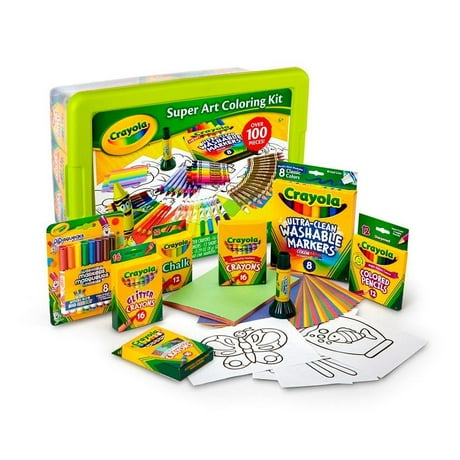 Download Crayola Super Art Coloring Kit - Green