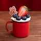 thumbnail image 5 of Juego de 6 tazas de esmalte de mano estilo retro, tazas de esmalte de colores, tazas gruesas para café o leche., 5 of 8