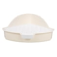 thumbnail image 3 of Shisuyan Rabbit Triangle Potty Corner Small Animal Toilet Litter Box Bunny Pee Pan Tray, 3 of 9