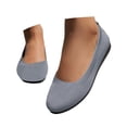 thumbnail image 3 of Chaussures Décontractées pour Femmes Ballerines Chaussures Décontractées à Enfiler Larges Chaussures Décontractées pour Femmes Chaussures Plates Confortables pour l'Automne, 3 of 9