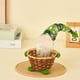 thumbnail image 1 of Christmas Rattan Fruit Basket Candy Basket Faceless Doll Doll Head Christmas Items Home Table Utensils, 1 of 5