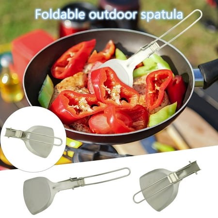 

Cooking Foldable Steel Stainless Outdoor Shovels Picnic Spatula Cookware Camping & Hiking Camping Hiking TANGNADE