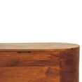 thumbnail image 3 of Chestnut Rounded Lid up Blanket Box, 3 of 9