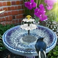 thumbnail image 5 of SPRING 10W Solar Bird Bath Fountain 3-Tier Water Pump Set Powered Waterfall Feature, 5 of 9