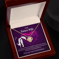 thumbnail image 6 of To My Fiancee  Awesome Birthday Infinity Knot Necklace Message Card, 6 of 17
