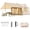 Beige For 4-6 People With canopy, variant on Slsy Inflatable SUV Tent for Camping 6-8 People, 9.8 x8.2ft SUV Tent Attachment for Camping with Large Awning, PU 3000mm Waterproof Oxford Portable Tailgate Blow Up Tent for SUV Car Jeep