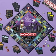 Monopoly: Disney Tim Burton's The Nightmare Before Christmas Edition Board Game, Ages 8+