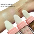 thumbnail image 2 of BEUKING Body Glitter, Body Glitter, Fairy Polvo De Hadas Shimmer Face Highlighter Powder & Blush Stick, Instant Glow Luminizer Duo, Glitter Face Hair Sparkle Highlighter Stick Party Makeup, 2 of 9