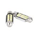 thumbnail image 4 of 8uds 39mm Blanco 5630 LED Interior Domo Luces Licencia Placa Bombilla Unique Bargains Luz del adorno del coche LED, 4 of 6