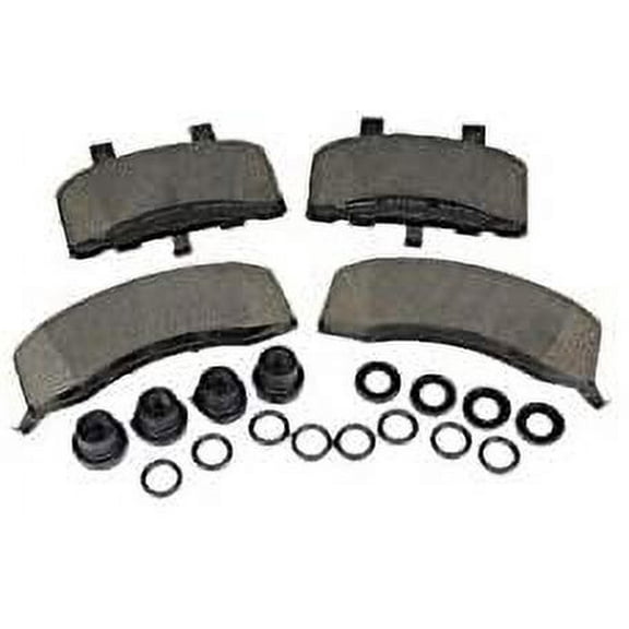 ACDelco GM Genuine Parts Front Disc Brake Pad Set with Bushings and Seals 171-598 Fits select: 1988-2000 CHEVROLET GMT-400, 2001 CHEVROLET EXPRESS CUTAWAY