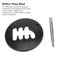 thumbnail image 3 of HELIAHOO for Mold Damping 6 Speed Short Mid Throw Shifter Plate Mod for Thrustmaster TH8A, Real Feel Gear Upgrade Accessories for Thrustmaster TH8A UA2459-2417, 3 of 9