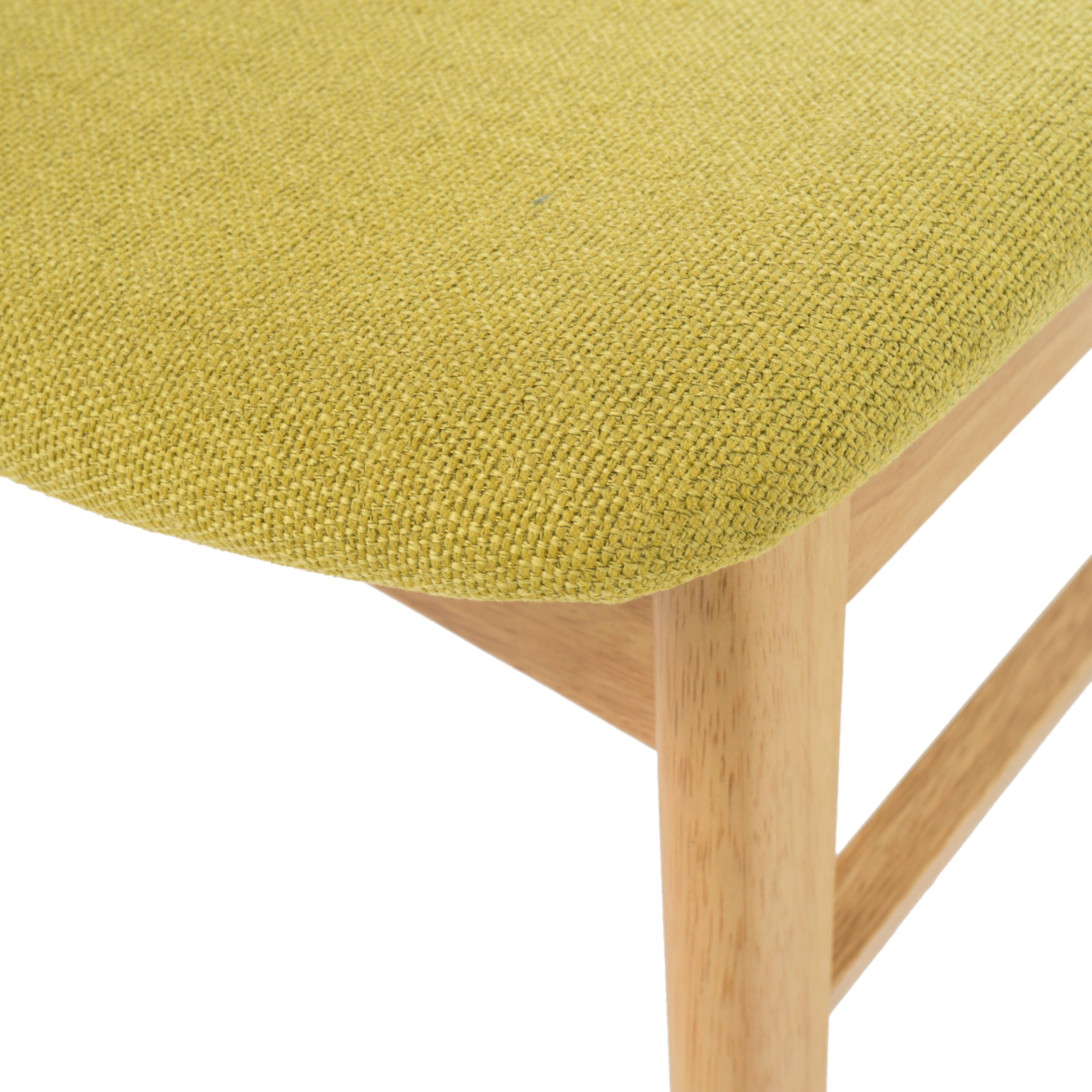 Noble House Ava Wood Dining Set, Green Tea, Natural Oak
