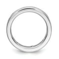 thumbnail image 2 of 14K White Gold Ring Band Eternity Diamond Round Polished 2ct Channel Set , Size 9, 2 of 5