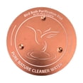 thumbnail image 2 of Copper Bird Bath Disk Water Purifier – Triangular Support Copper Disk for Cleaner Bird Bath Water, Outdoor Birdbaths, All-Season Low Maintenance, 2 of 8