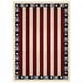 thumbnail image 2 of Milliken Seasonal Inspirations Area Rug Stars & Stripes 02000 Opal 5' 4" x 7' 8" Rectangle, 2 of 2