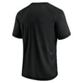 thumbnail image 3 of Men's Fanatics Black Wisconsin Badgers Arch Outline Raglan T-Shirt, 3 of 3