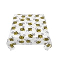 thumbnail image 5 of Wukai Cute Little Bee Waterproof Tablecloth for Kitchen Dining, Fits Square Tables for 2-4 Seats -60"x60", 5 of 7