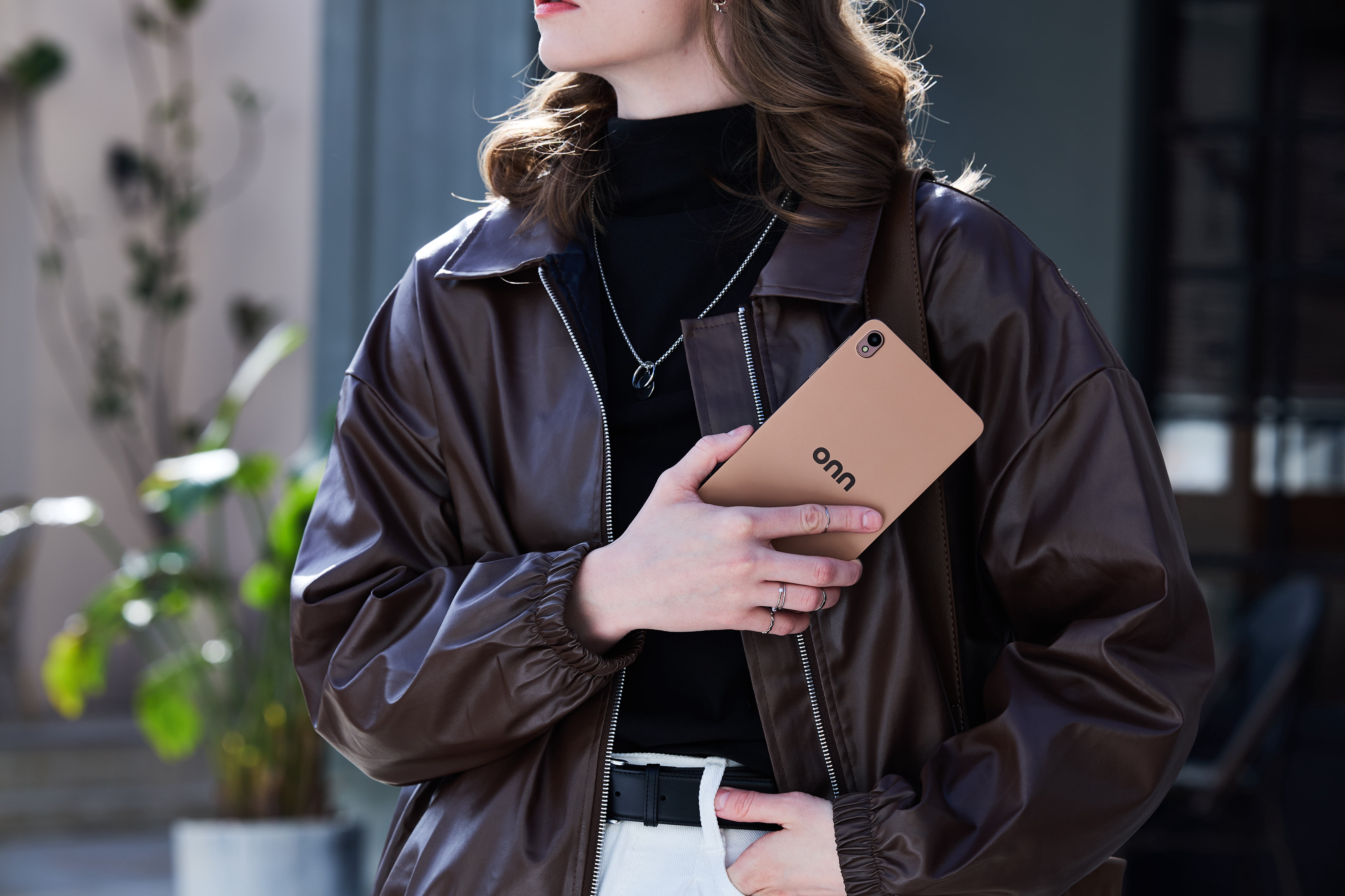 onn 7" Core Tablet, 64 GB, Android 16, Mocha (2026 Model)