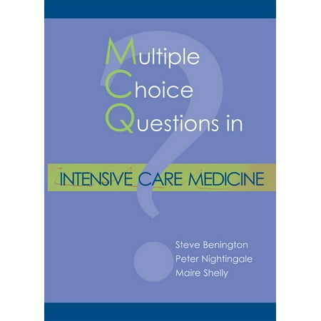 UPC: 9781903378649 | MCQs in Intensive Care Medicine