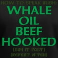 thumbnail image 3 of CafePress - Whale Oil Beef Hooked St. Patricks Day Design T Sh - Women's V-Neck Dark T-Shirt, 3 of 4