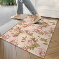 thumbnail image 4 of Pioneer Flower Floral Print Pattern Door Rugs,Washable Non Slip Door Mats Indoor,Decorative Door Mats,Entry Mat Indoor for Entrance,Bedroom,Kitchen,Bathroom,17"x30", 4 of 6