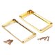 thumbnail image 2 of FOMIYES 2Ud Marco De Metal Dorado Para Guitarra Eléctrica Anillo De Montaje Para Pickup, 2 of 8