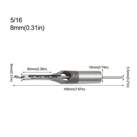 

kmenwei Woodworking Tools Woodworking Tools Clearance Grocery Delivery to Home by Walmart Prime Hollow Square Hole Saw Drill Drill Woodworking tool High Carbon Steel