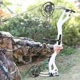 thumbnail image 6 of AME Carbon Fiber Compound Bow 0-70lbs Adjustable 345FPS Adult Hunting Target Archery, 6 of 10