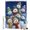 Blue, Red, Yellow, variant on Blue Snowman Christmas Shower Curtains for Bathroom, Xmas Snowman Snowflake Winter Waterproof Fabric Shower Curtain, Decorative Bathroom Curtain for Bathtub, 72"x84", No Hooks Included