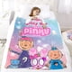 thumbnail image 5 of Pinky Dinky Doo anti-pilling, suave, ligera, esponjosa y acogedora de lujo para hogar y cocina – Perfecta para niños y adultos,120x180cm, 5 of 6