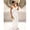 White-L, variant on Elegant White Pearl-Embellished Strapless Jumpsuit For Party Wedding