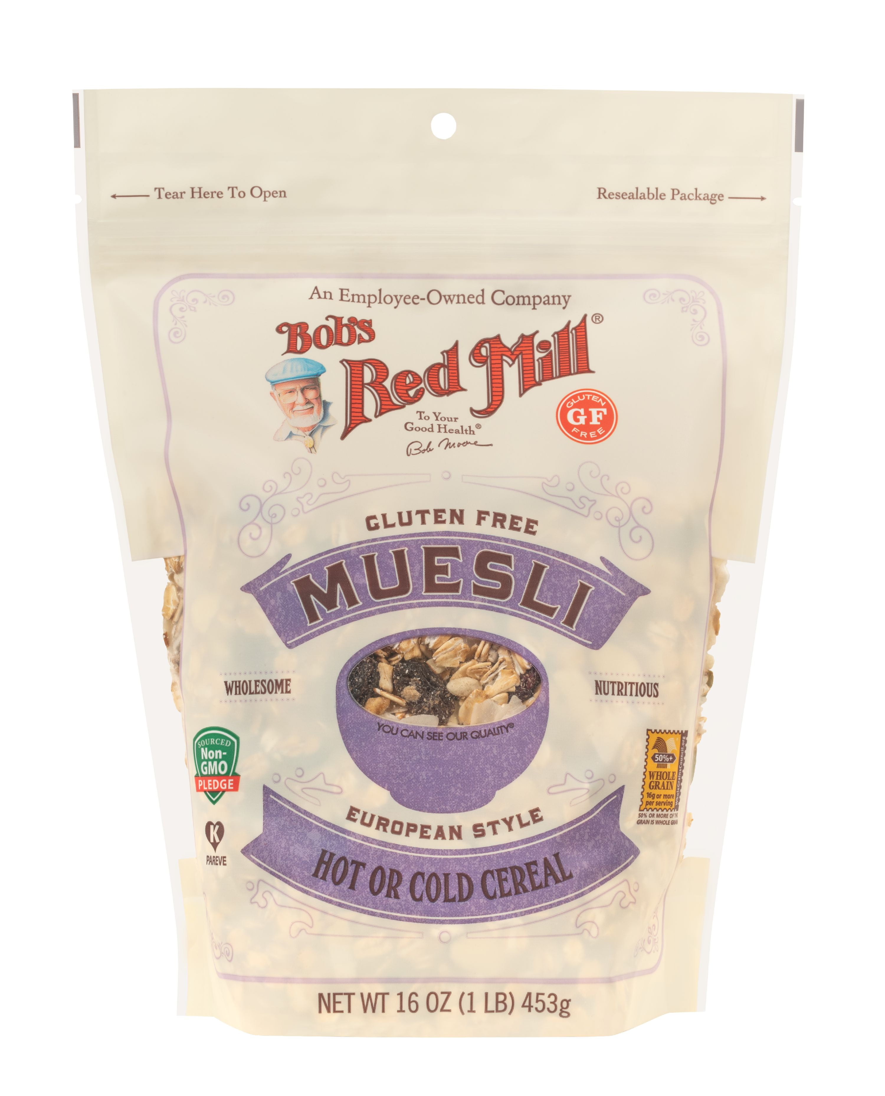 Bob's Red Mill, Muesli, European Style, Gluten Free, 16 Oz Walmart