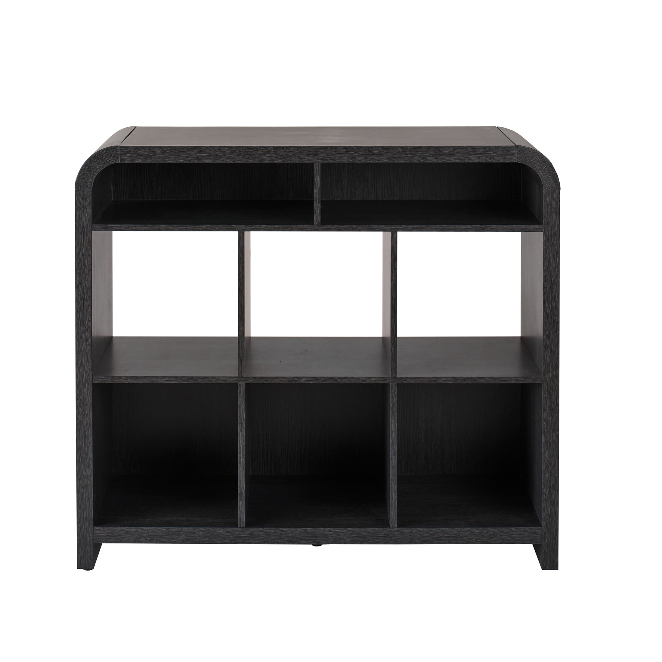 Better Homes & Gardens Juliet 6 Cube Storage Organizer, Rich Black