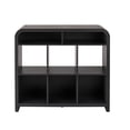 thumbnail image 2 of Better Homes & Gardens Juliet 6 Cube Storage Organizer, Black Finish, 2 of 6