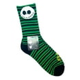 thumbnail image 2 of Disney Nightmare Before Christmas Women's St. Patrick's Day Pom Crew Socks, 1-Pack, Size 4-10, 2 of 6