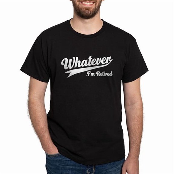 CafePress - Whatever Im Retired T Shirt - Men's Classic Cotton T-Shirts