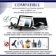 thumbnail image 4 of Adaptador de viaje universal, adaptador de enchufe universal multifunción, compatible con 200 países (Francia, EE. UU., Reino Unido y Australia), adaptador de viaje todo en uno., 4 of 4