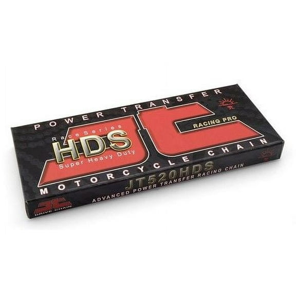 JT 520 HDS Steel Super Heavy Duty Chain 124 Links (JTC520HDS124SL)
