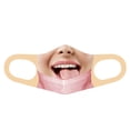 thumbnail image 1 of Mistaha Adult Male/Female Halloween Party Supplies Interesting 3D Pattern Washable Reuseable Breathable Anti-Dust Face Shield, 1 of 6