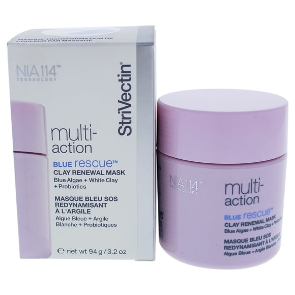 Masque de Renouvellement à l'Argile Bleu Multi-Action par Strivectin pour Unisexe - 3.2 oz Masque