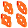 thumbnail image 2 of Corner Routing Templates, 4Pcs Radius Quick Jigs, CNC Processing Hard ABS Rounded Corners Router Bit Templates for Woodworking Routing, R5 R10 R15 R20 R25 R30 R35 R40, 2 of 8