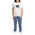 thumbnail image 4 of CafePress - 2028 Graduation Women's Light Pajamas - Women's Short Sleeve Print T-Shirt and Pants Light Cotton Pajama Set, 4 of 7