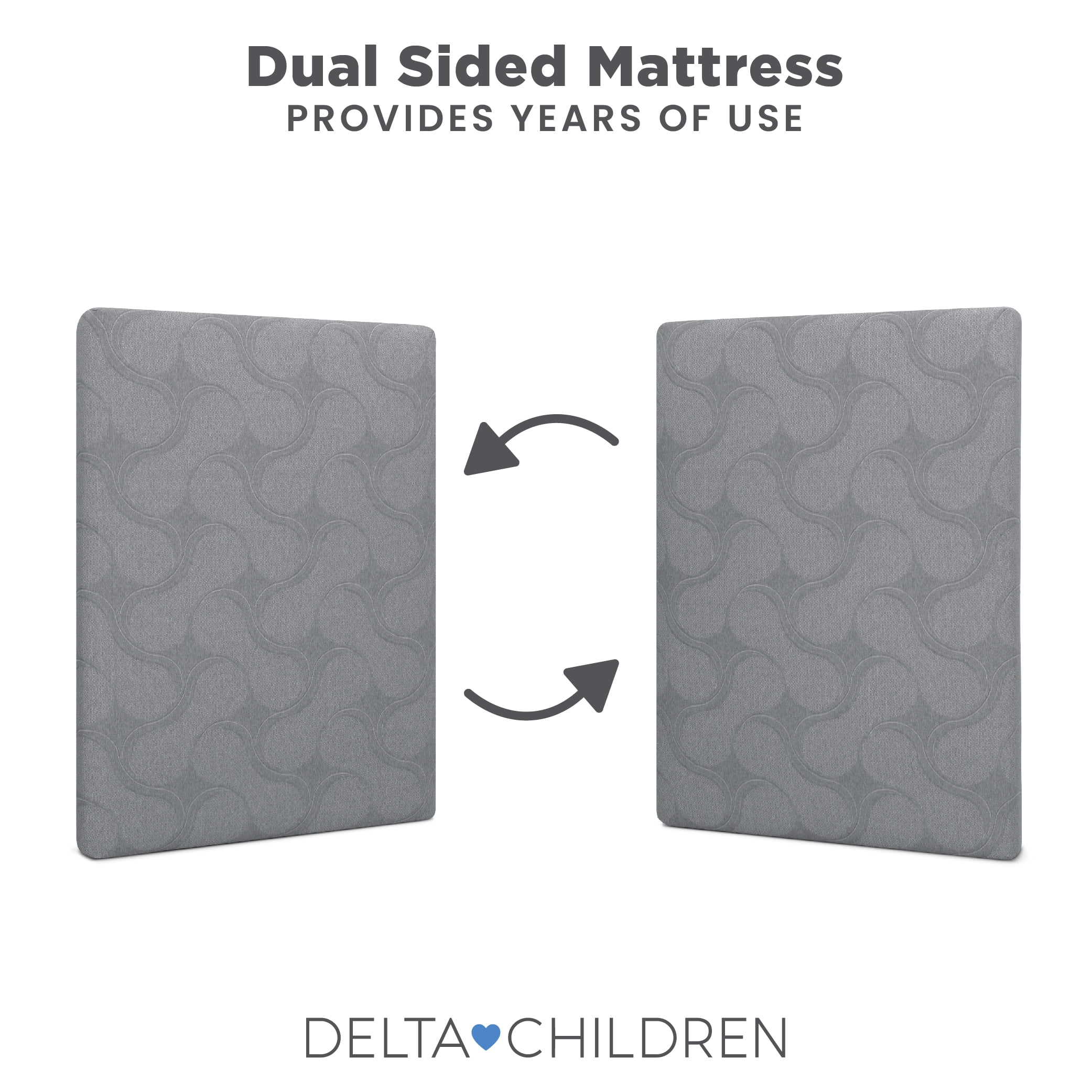 Delta Children Snooze 6 inch Memory Foam Mattress - CertiPUR-US Certified/Greenguard Gold Certified - Water Resistant, Full