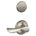 thumbnail image 3 of Schlage F94CHP620LH Antique Pewter Champagne Champagne Dummy Lever Interior Pack with Deadbolt Trim for Left Handed Doors F94-CHP-LH, 3 of 6